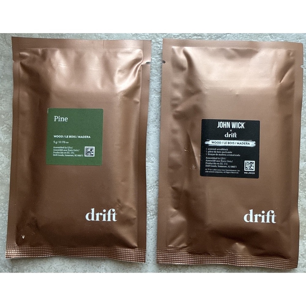 Drift Car Air Freshener The Original Wood Air Freshener Odor Eliminator (2 PACK)